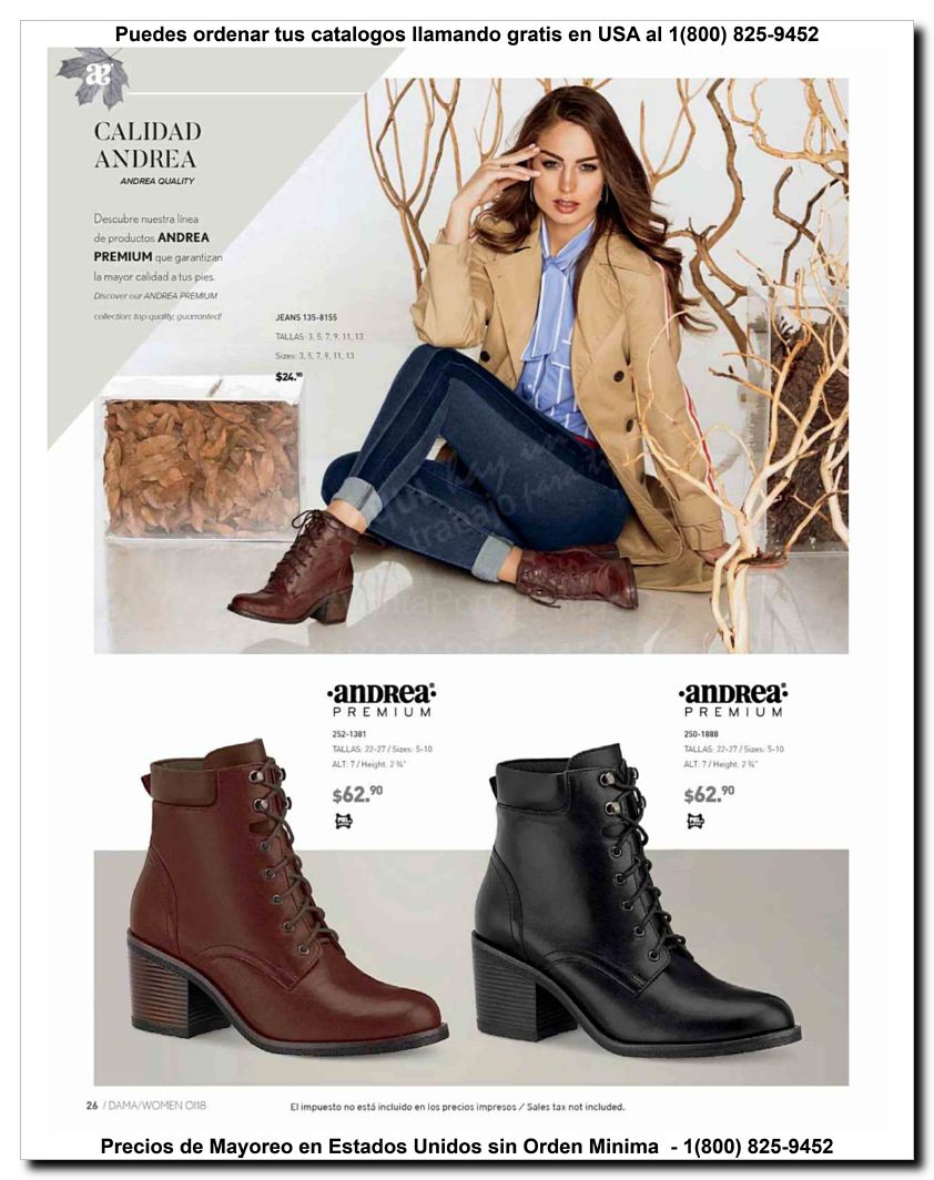 Catálogo Andrea Otoño Invierno 2018 2019 Andrea dama (26 of 187)