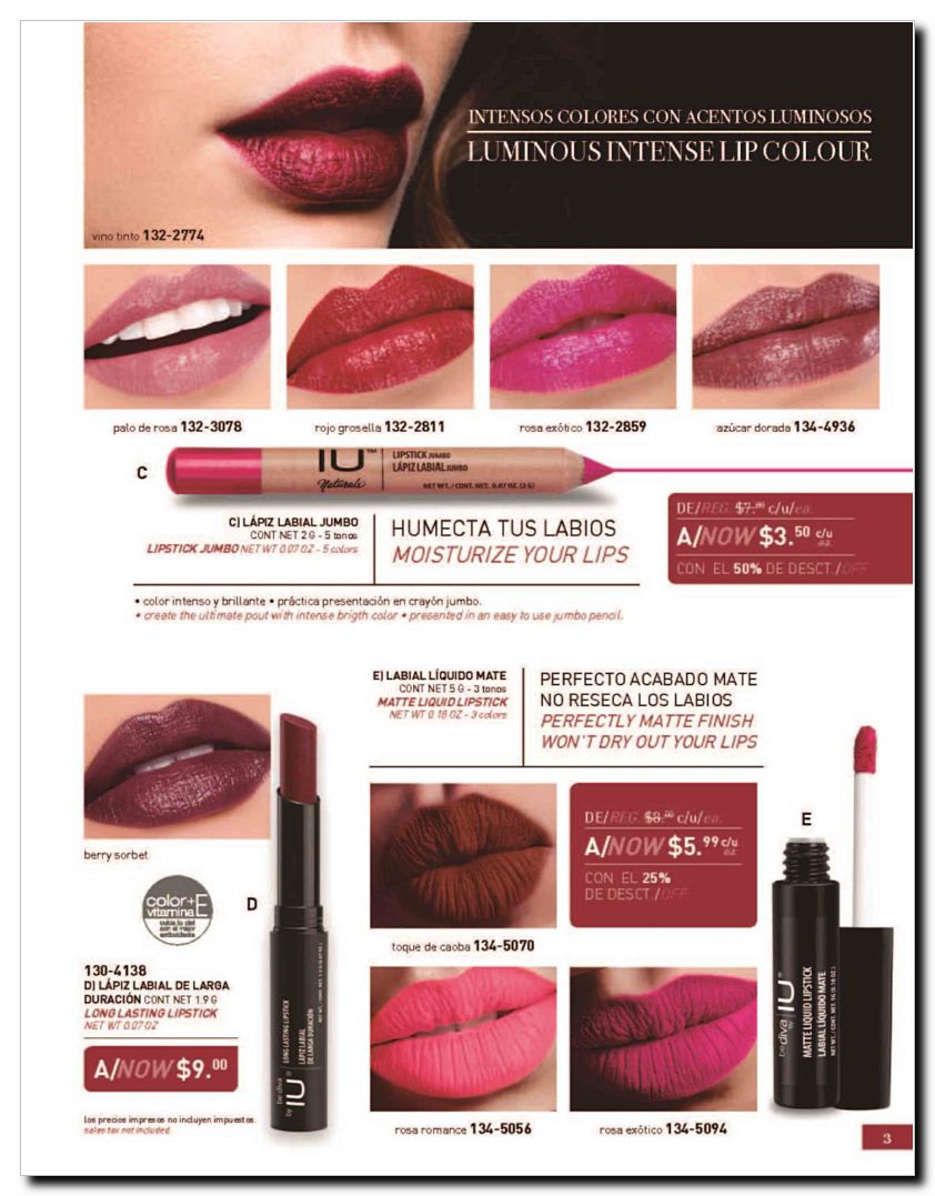 Llamanos al 1(800) 825-9452<br>Catalogos USA<br>(3 of 20)