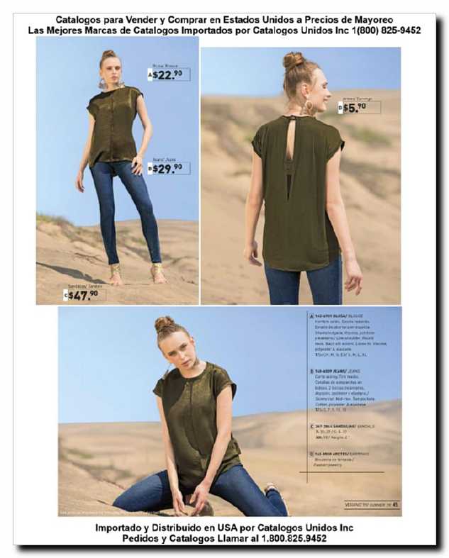 Llamanos al 1(800) 825-9452<br>Catalogos USA<br>(45 of 132)