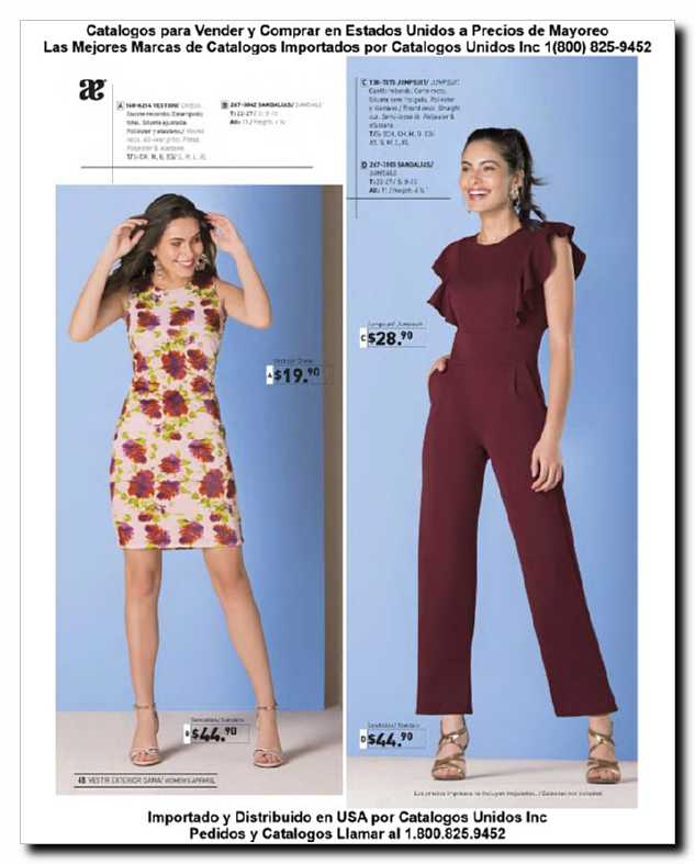 Llamanos al 1(800) 825-9452<br>Catalogos USA<br>(48 of 132)