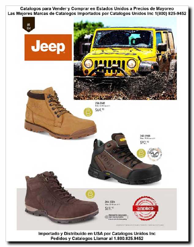 Llamanos al 1(800) 825-9452<br>Catalogos USA<br>(84 of 129)
