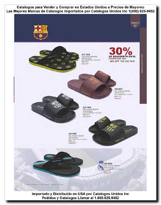 Llamanos al 1(800) 825-9452<br>Catalogos USA<br>(87 of 129)