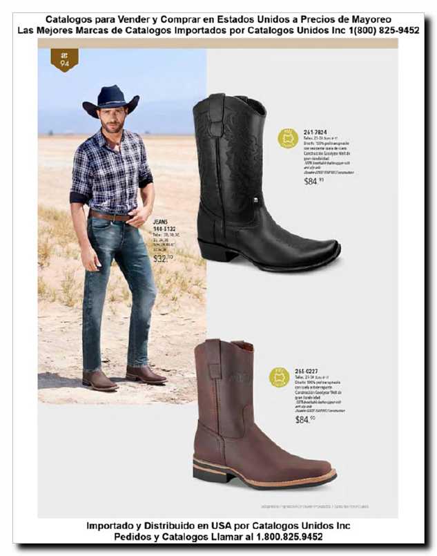 Llamanos al 1(800) 825-9452<br>Catalogos USA<br>(94 of 129)