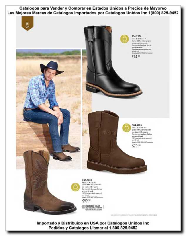Llamanos al 1(800) 825-9452<br>Catalogos USA<br>(96 of 129)