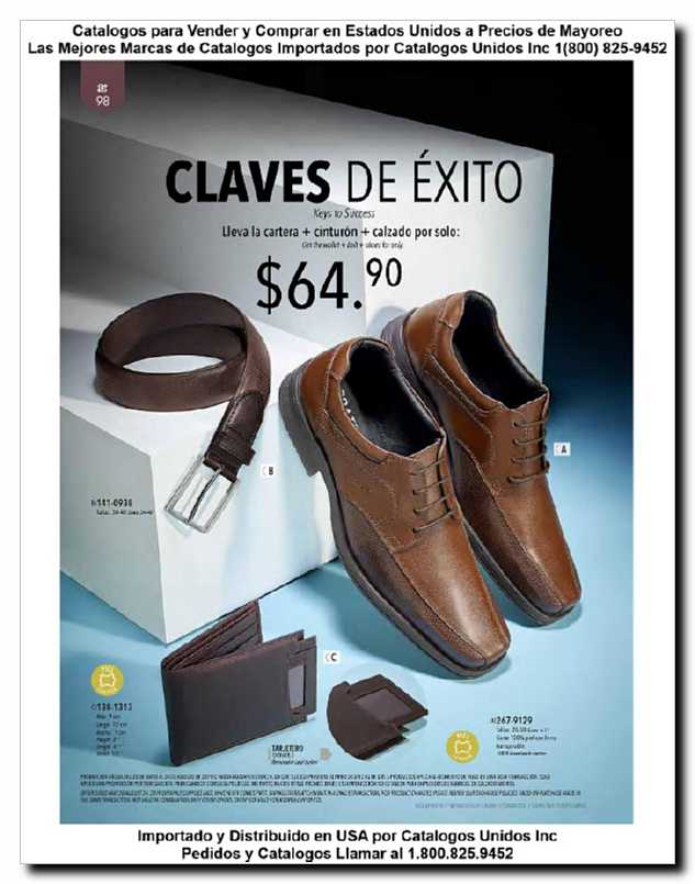 Llamanos al 1(800) 825-9452<br>Catalogos USA<br>(98 of 129)