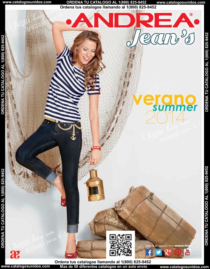 Catalogos Andrea Jeans, Push Up, Catalogo de Pantalones Levanta Cola