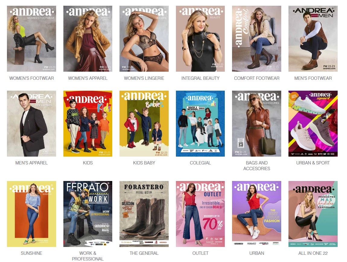 Andrea Venta por Catalogo