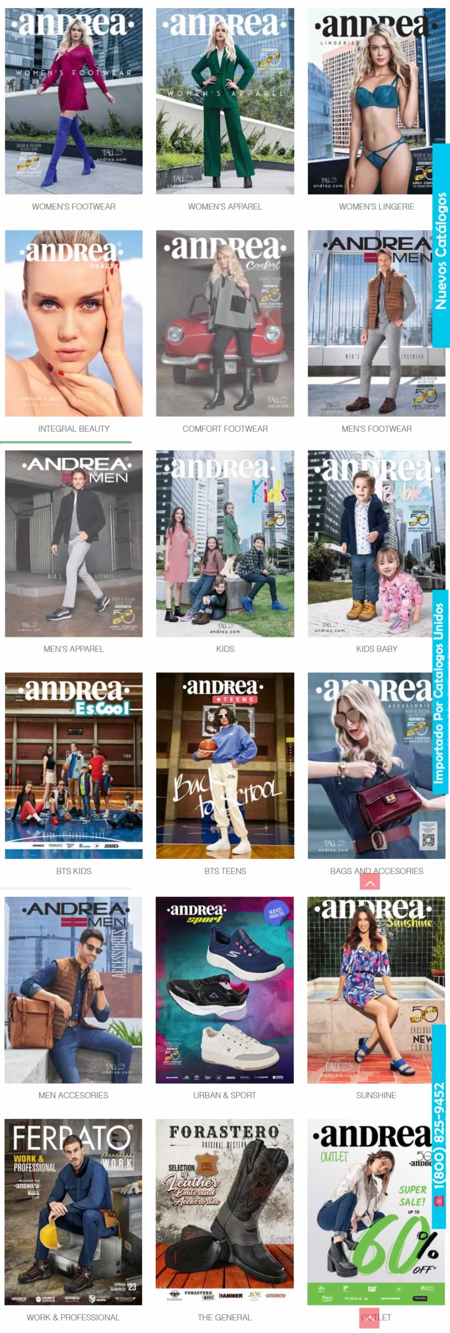 Andrea | Venta Por Catalogo | USA Andrea | Venta Por Catalogo | USA