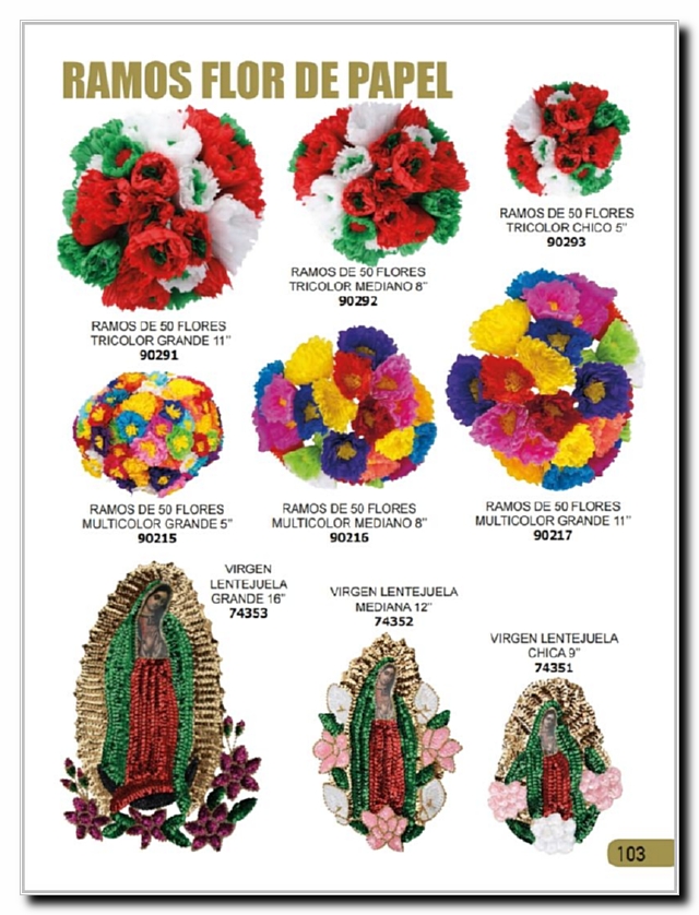 Llamanos al 1(800) 825-9452<br>Catalogos USA<br>(103 of 260)