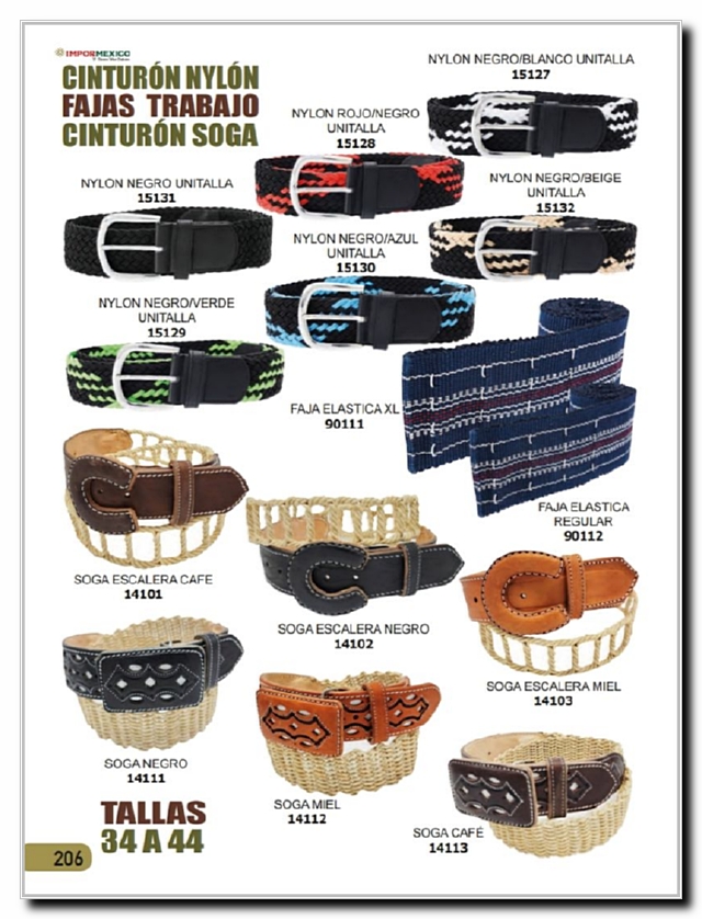 Llamanos al 1(800) 825-9452<br>Catalogos USA<br>(206 of 260)
