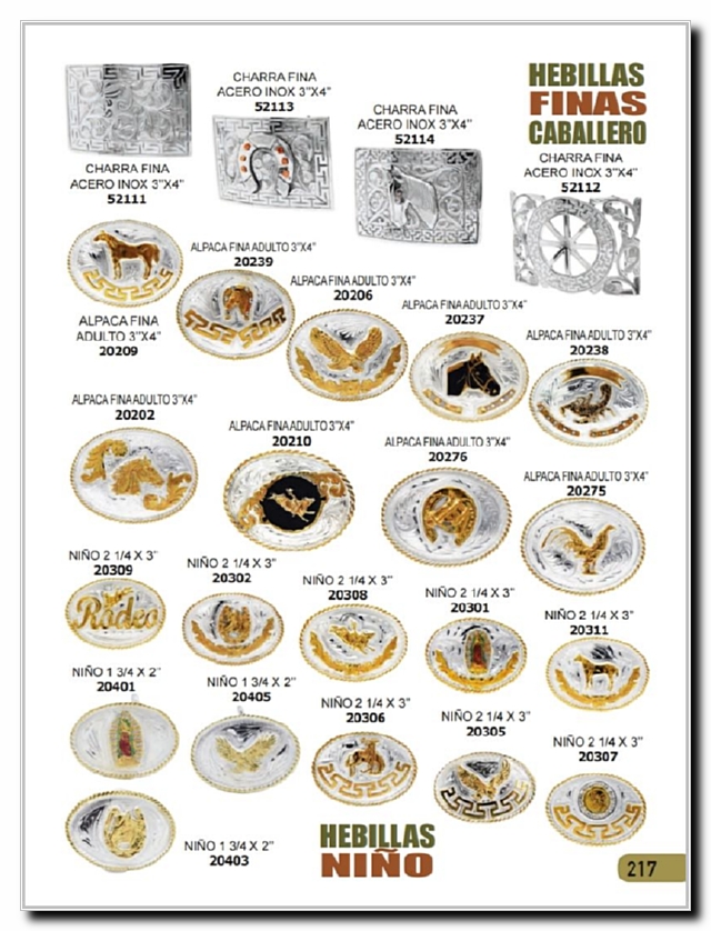 Llamanos al 1(800) 825-9452<br>Catalogos USA<br>(217 of 260)