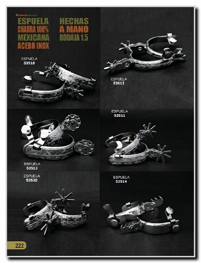 Llamanos al 1(800) 825-9452<br>Catalogos USA<br>(222 of 260)