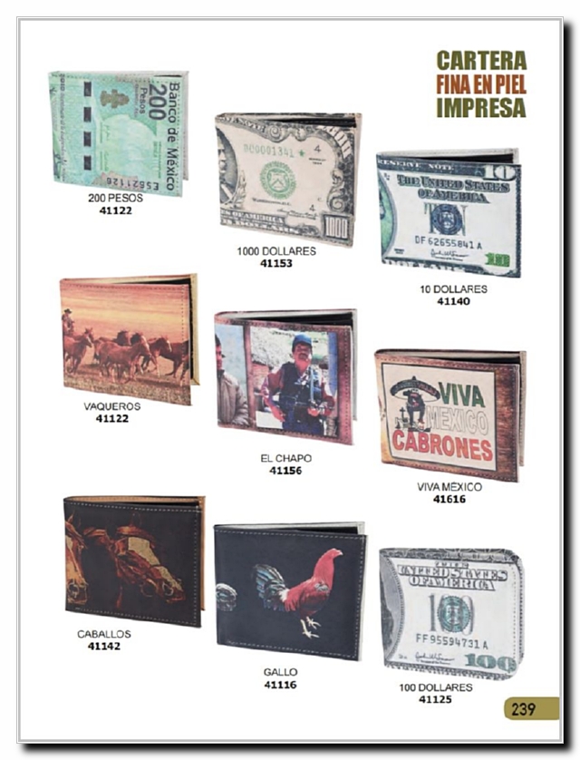 Llamanos al 1(800) 825-9452<br>Catalogos USA<br>(239 of 260)