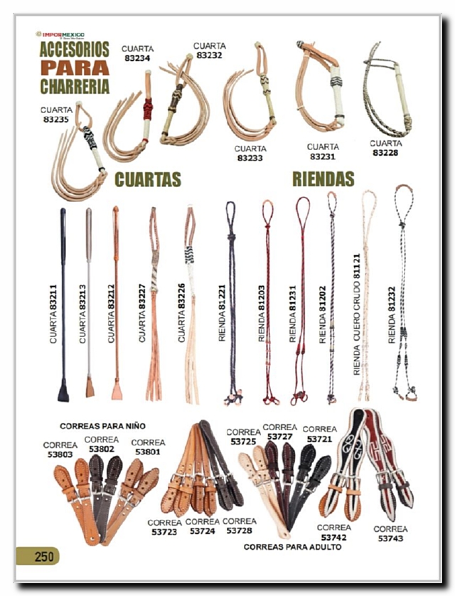 Llamanos al 1(800) 825-9452<br>Catalogos USA<br>(250 of 260)
