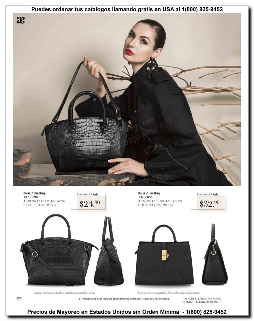 Llamanos al 1(800) 825-9452<br>Catalogos USA<br>(3 of 47)