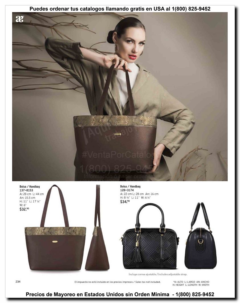 Llamanos al 1(800) 825-9452<br>Catalogos USA<br>(17 of 47)