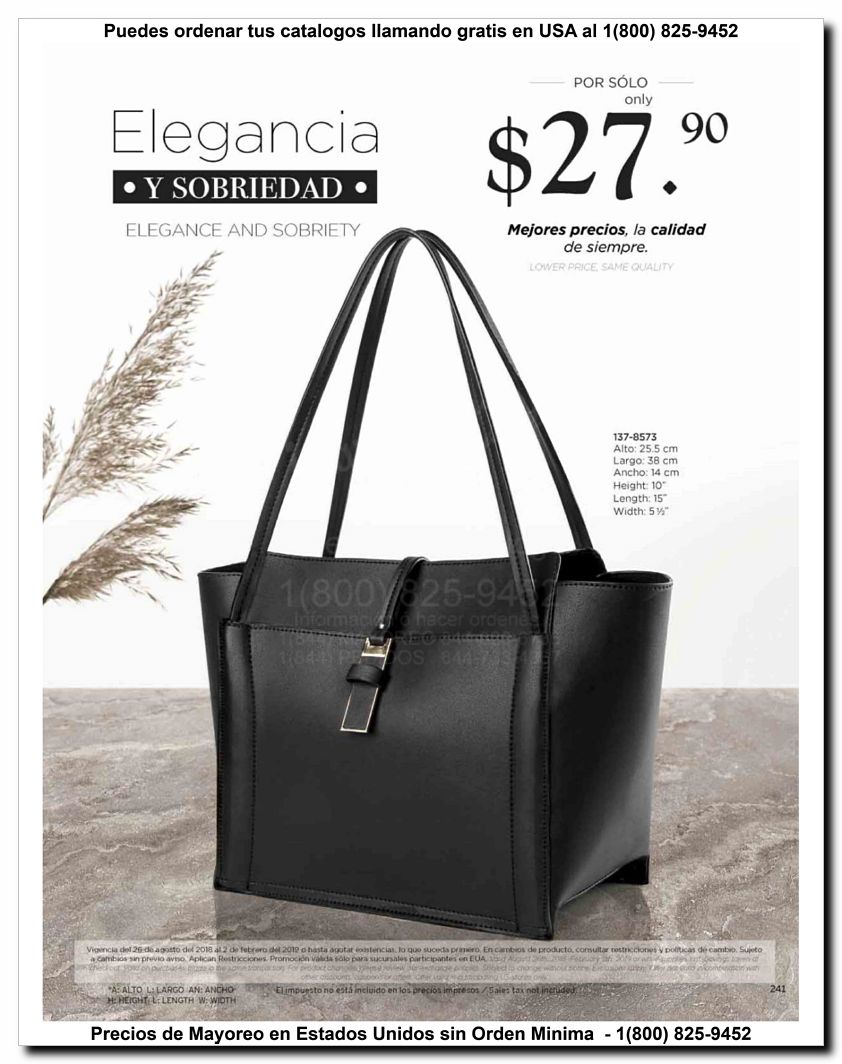 Llamanos al 1(800) 825-9452<br>Catalogos USA<br>(24 of 47)