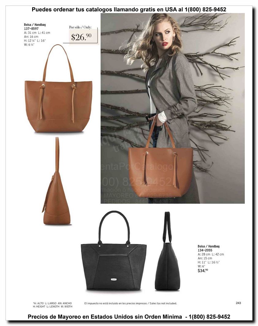 Llamanos al 1(800) 825-9452<br>Catalogos USA<br>(26 of 47)