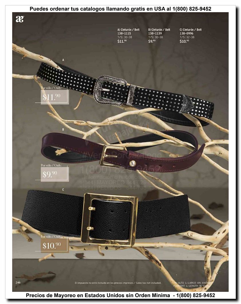 Llamanos al 1(800) 825-9452<br>Catalogos USA<br>(29 of 47)