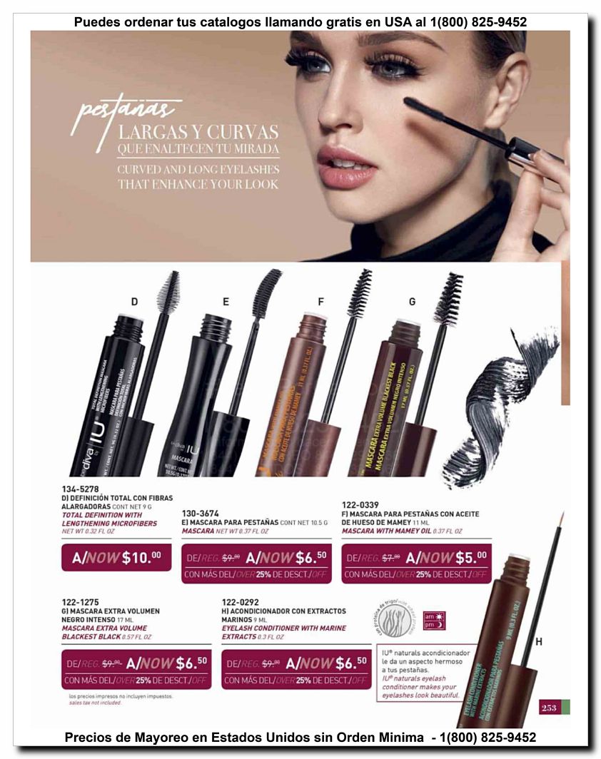 Llamanos al 1(800) 825-9452<br>Catalogos USA<br>(36 of 47)