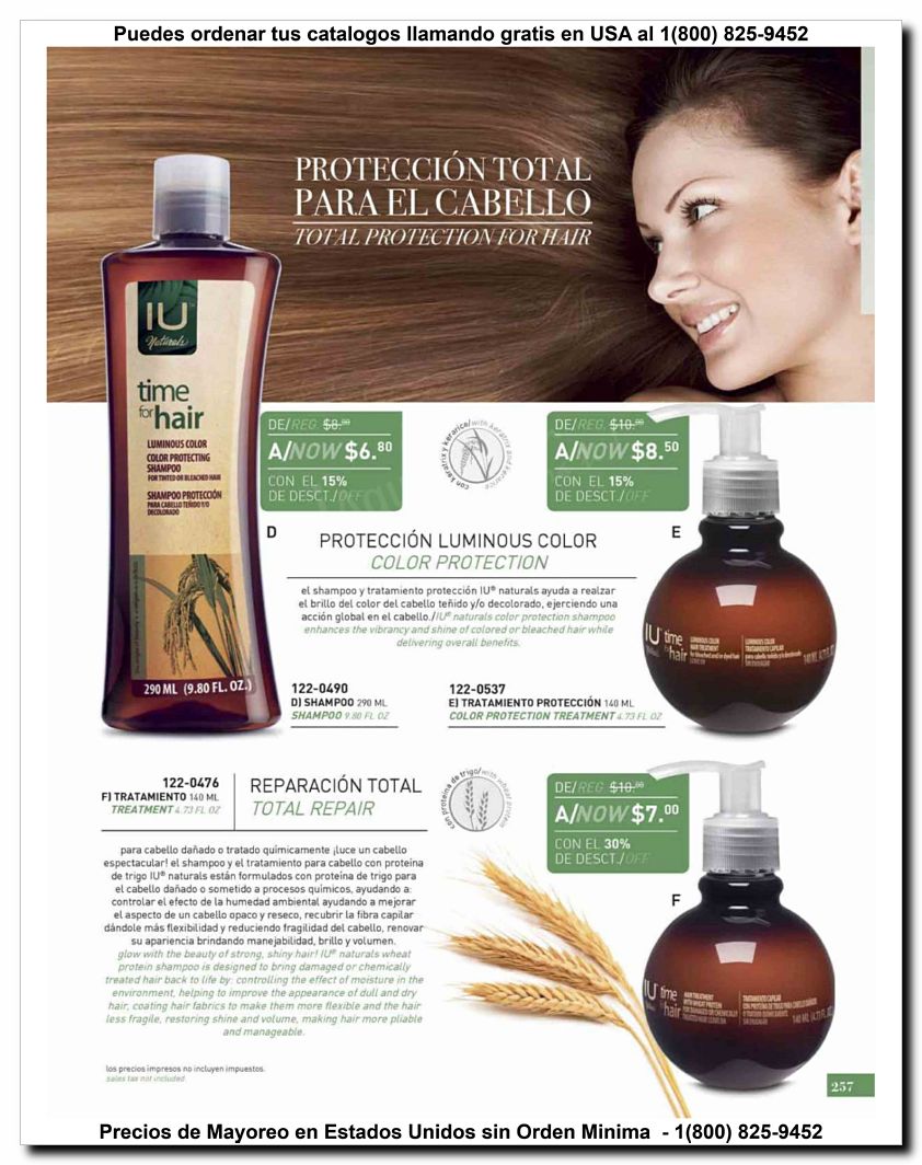 Llamanos al 1(800) 825-9452<br>Catalogos USA<br>(40 of 47)