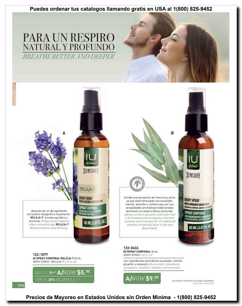 Llamanos al 1(800) 825-9452<br>Catalogos USA<br>(41 of 47)