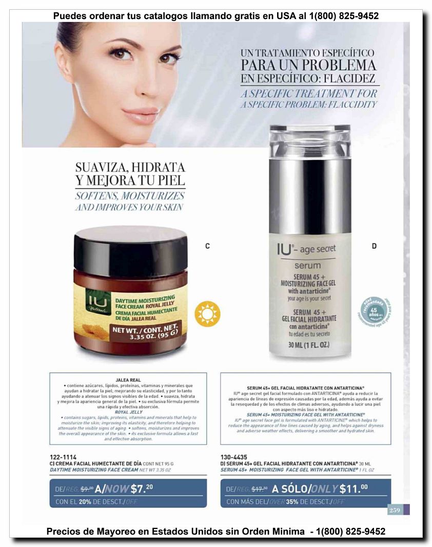 Llamanos al 1(800) 825-9452<br>Catalogos USA<br>(42 of 47)