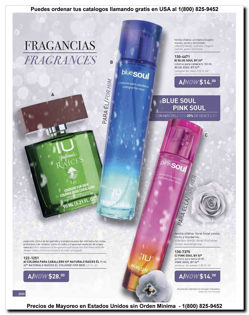 Llamanos al 1(800) 825-9452<br>Catalogos USA<br>(43 of 47)