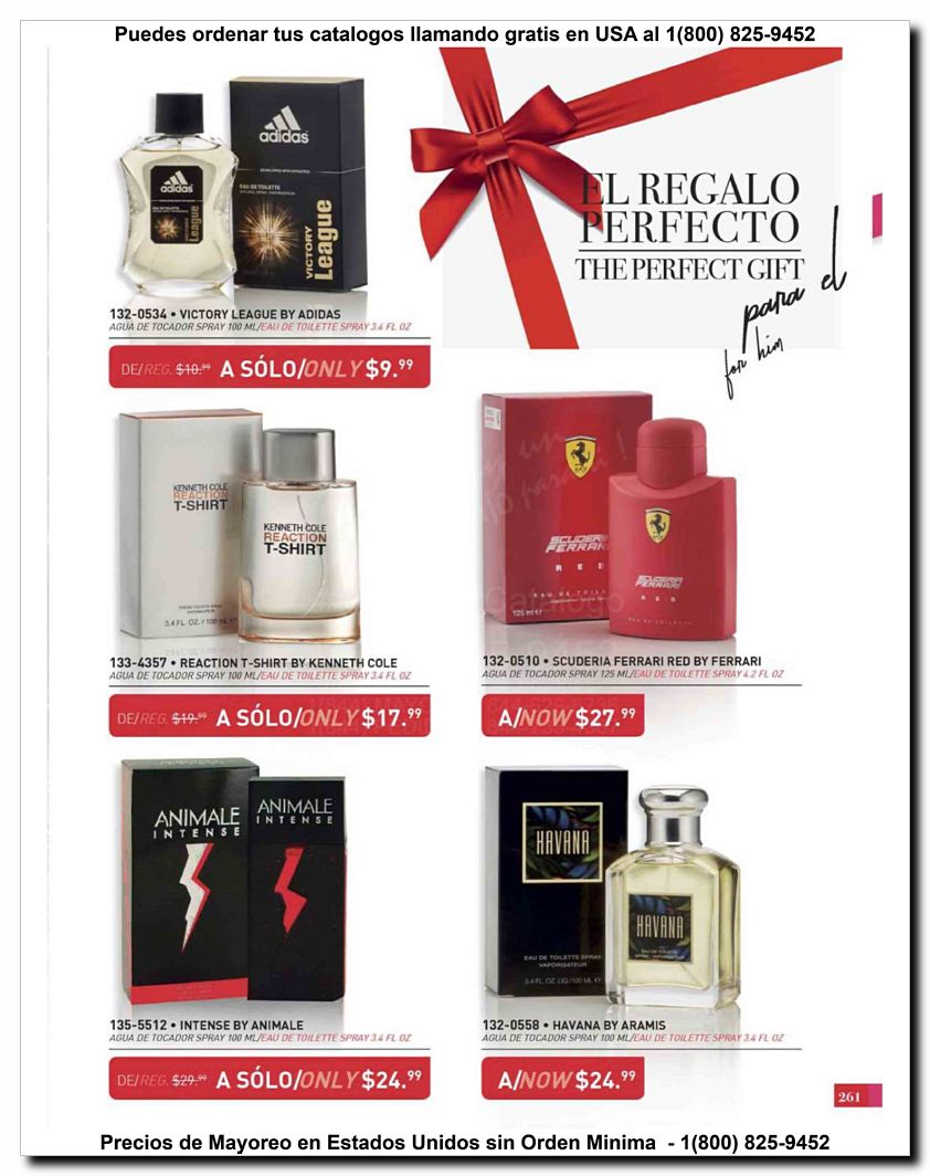 Llamanos al 1(800) 825-9452<br>Catalogos USA<br>(44 of 47)
