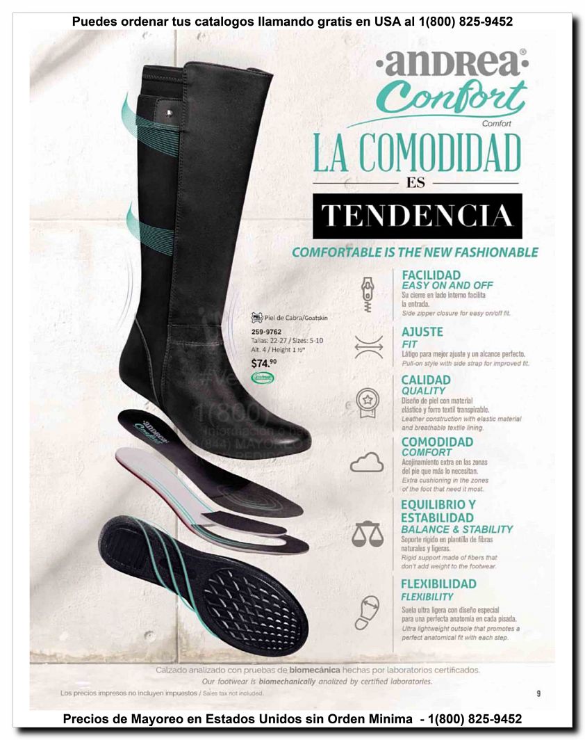 Llamanos al 1(800) 825-9452<br>Catalogos USA<br>(9 of 59)