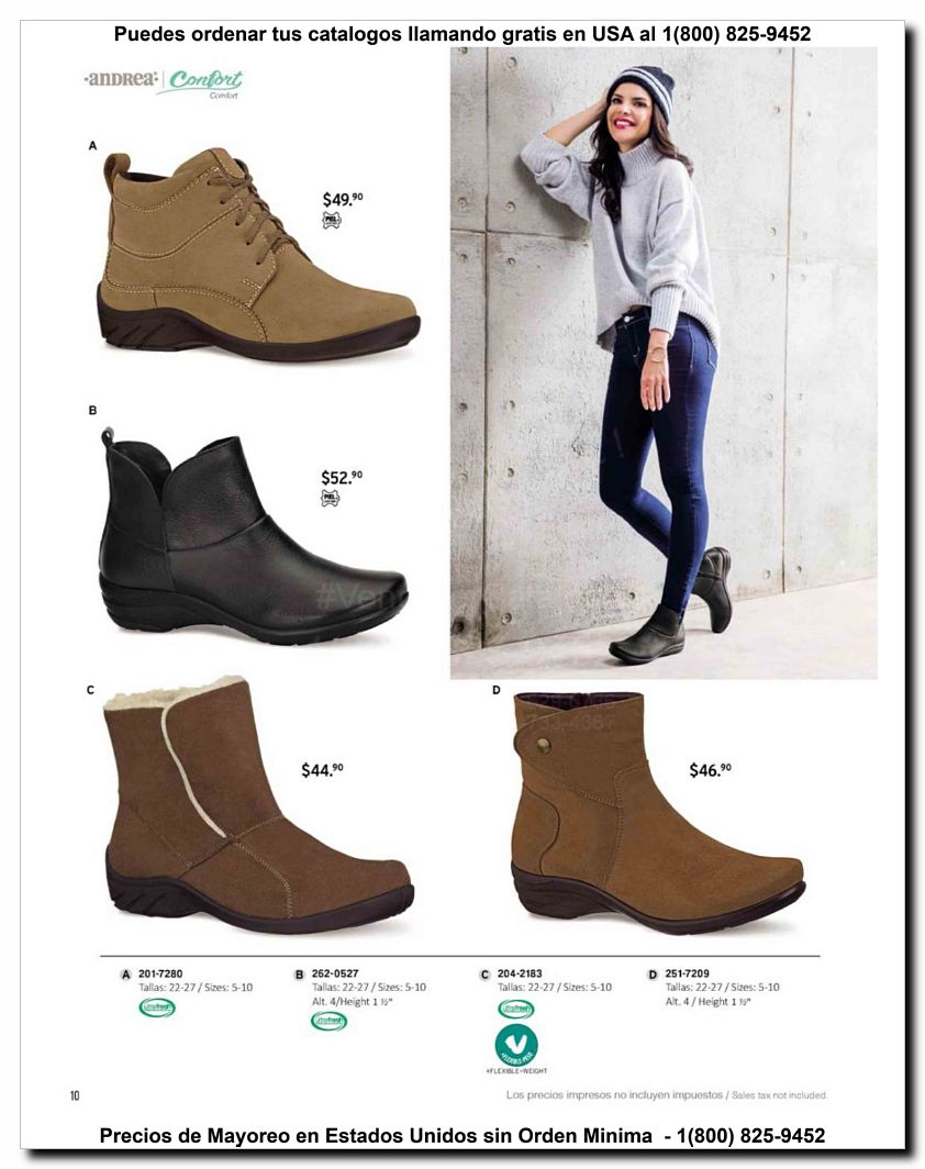 Llamanos al 1(800) 825-9452<br>Catalogos USA<br>(10 of 59)