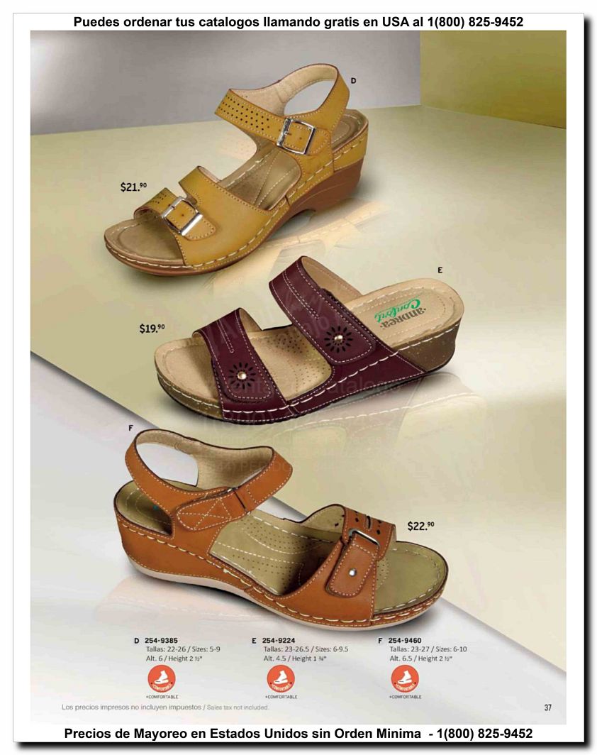 Llamanos al 1(800) 825-9452<br>Catalogos USA<br>(37 of 59)