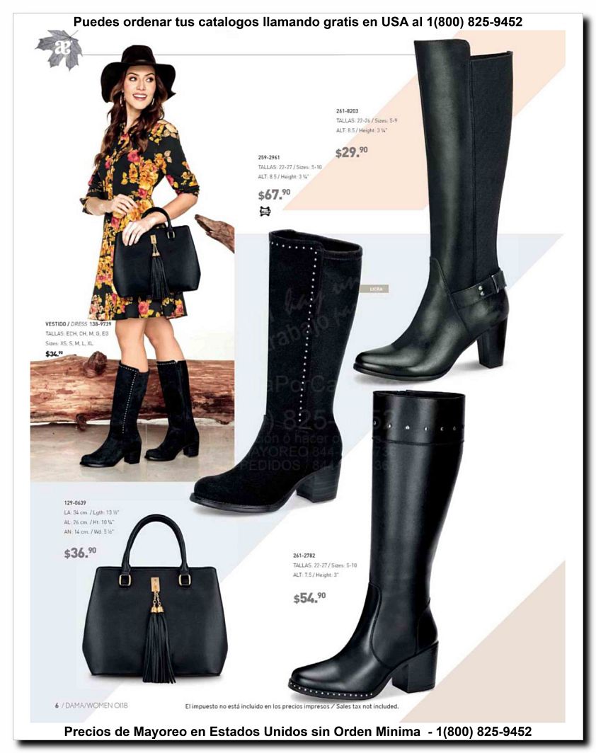 Llamanos al 1(800) 825-9452<br>Catalogos USA<br>(6 of 187)