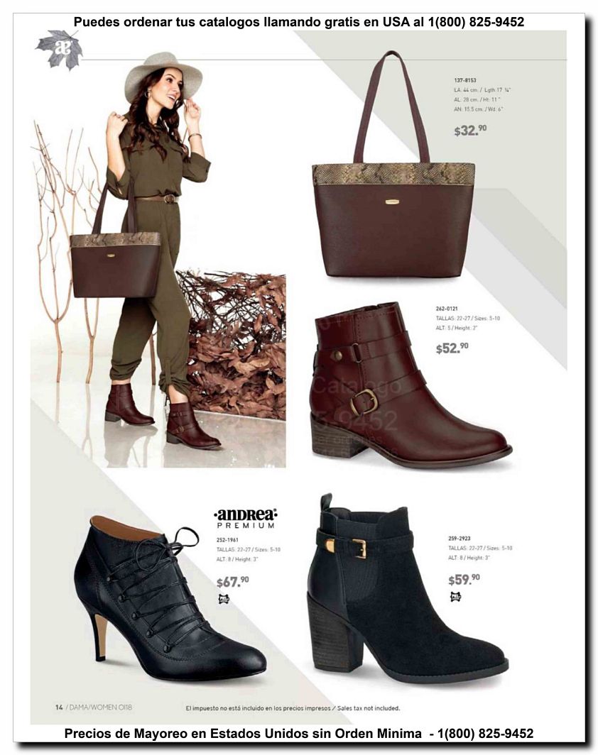 Llamanos al 1(800) 825-9452<br>Catalogos USA<br>(14 of 187)