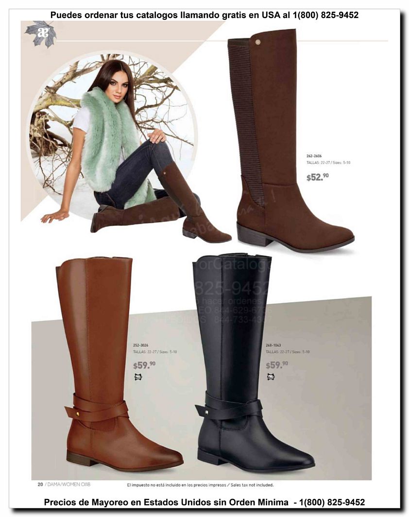 Llamanos al 1(800) 825-9452<br>Catalogos USA<br>(20 of 187)