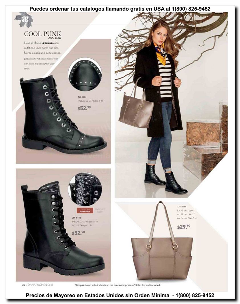 Llamanos al 1(800) 825-9452<br>Catalogos USA<br>(32 of 187)