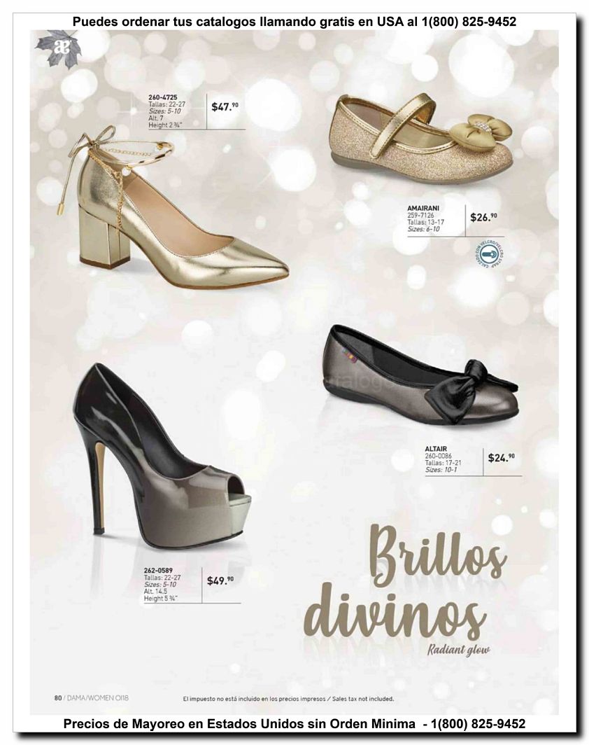Llamanos al 1(800) 825-9452<br>Catalogos USA<br>(80 of 187)