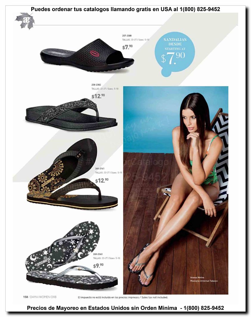 Llamanos al 1(800) 825-9452<br>Catalogos USA<br>(158 of 187)