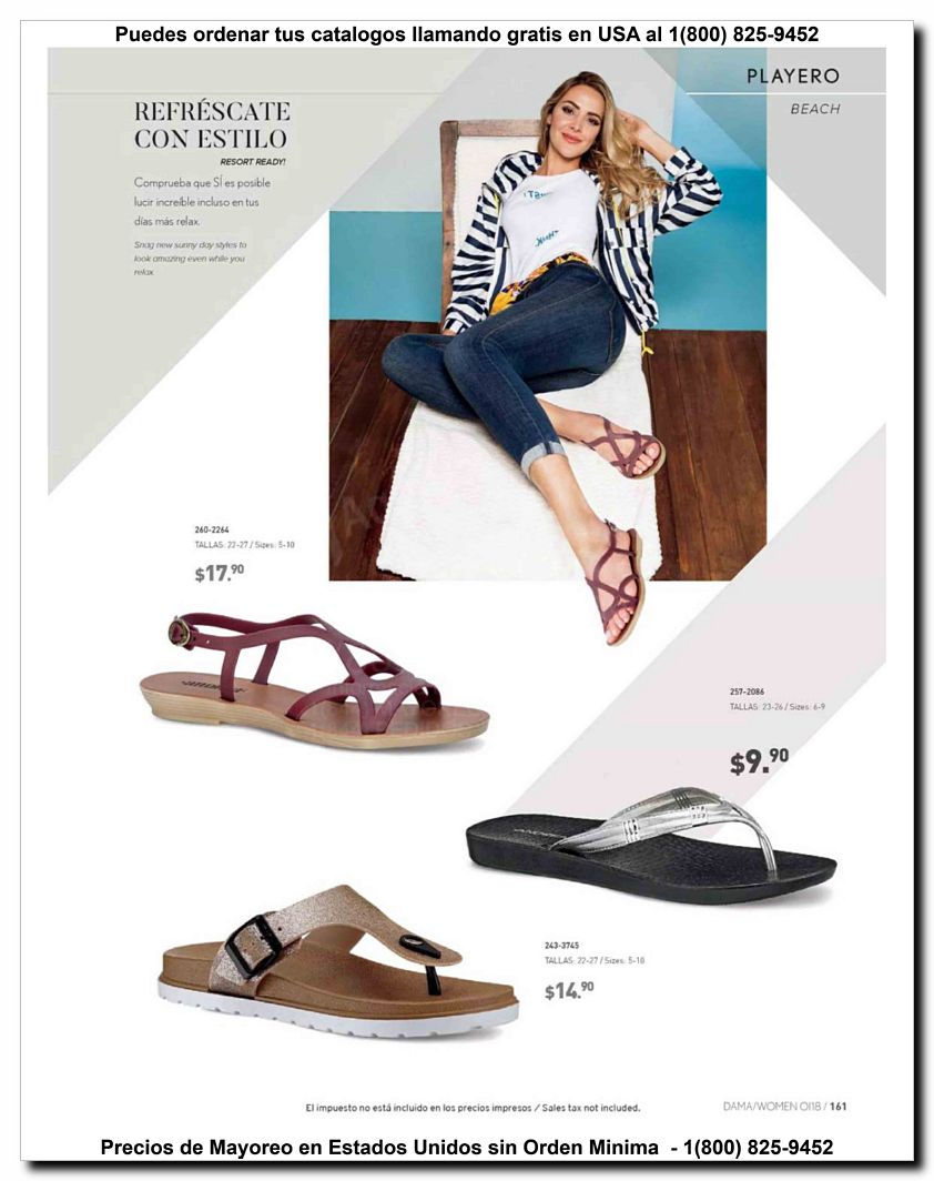 Llamanos al 1(800) 825-9452<br>Catalogos USA<br>(161 of 187)