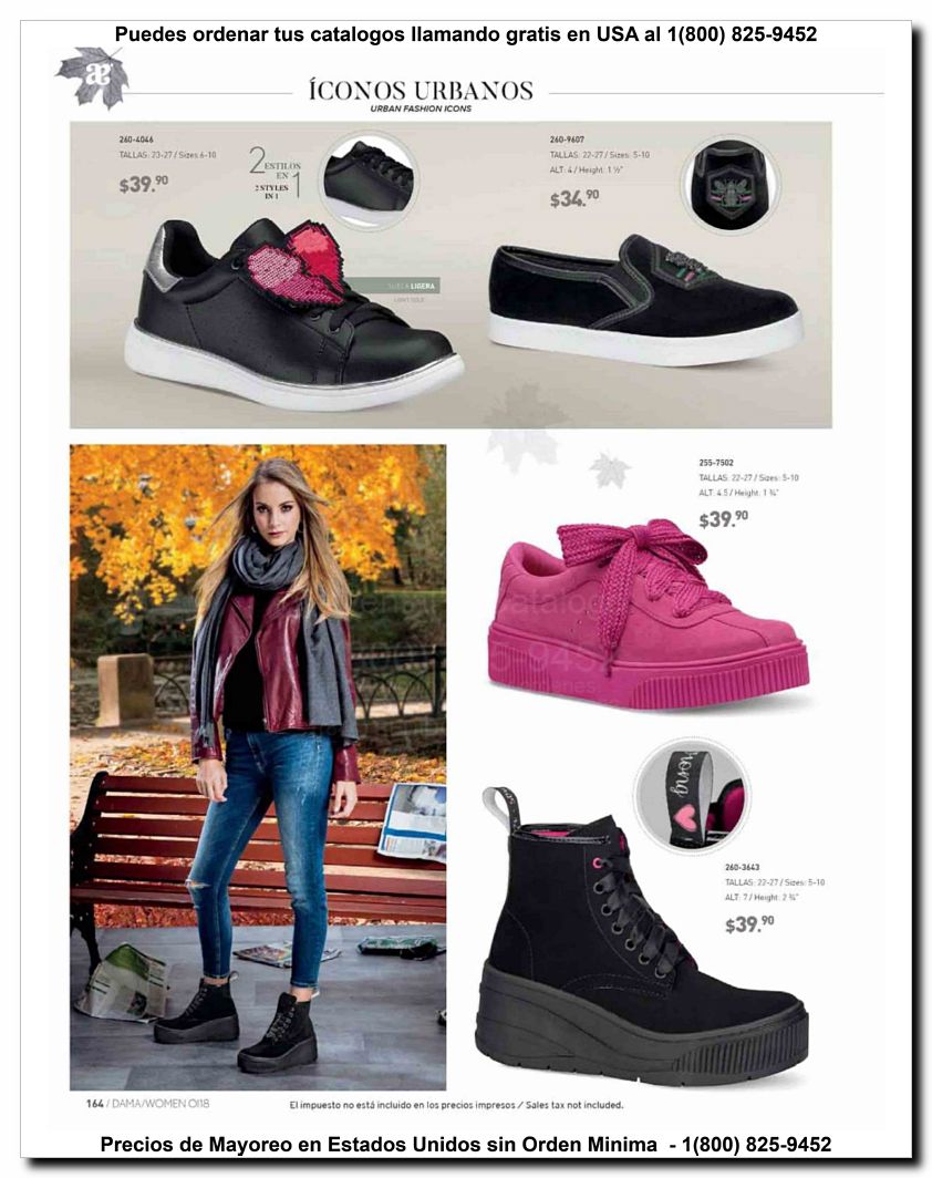 Llamanos al 1(800) 825-9452<br>Catalogos USA<br>(164 of 187)