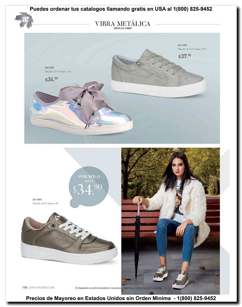 Llamanos al 1(800) 825-9452<br>Catalogos USA<br>(170 of 187)