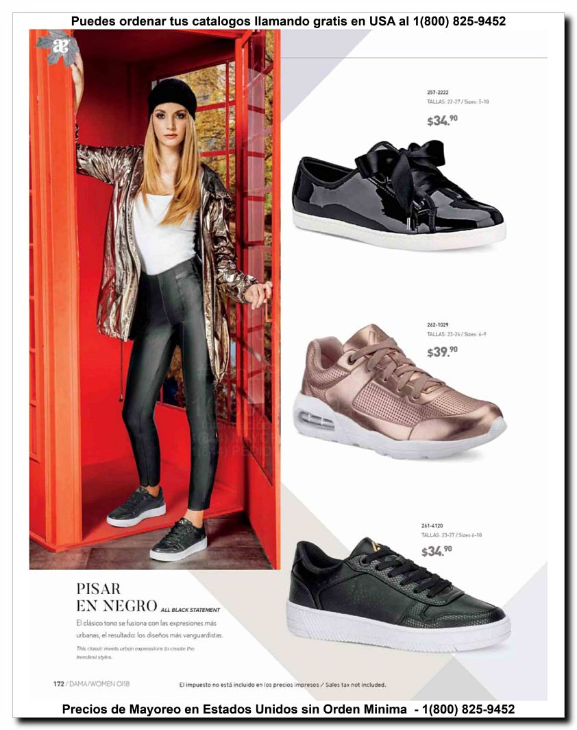 Llamanos al 1(800) 825-9452<br>Catalogos USA<br>(172 of 187)