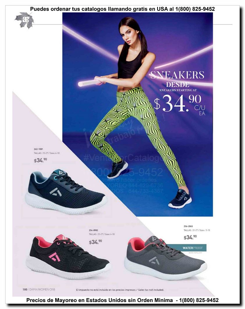 Llamanos al 1(800) 825-9452<br>Catalogos USA<br>(180 of 187)