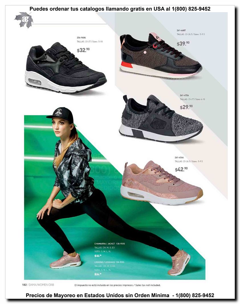 Llamanos al 1(800) 825-9452<br>Catalogos USA<br>(182 of 187)