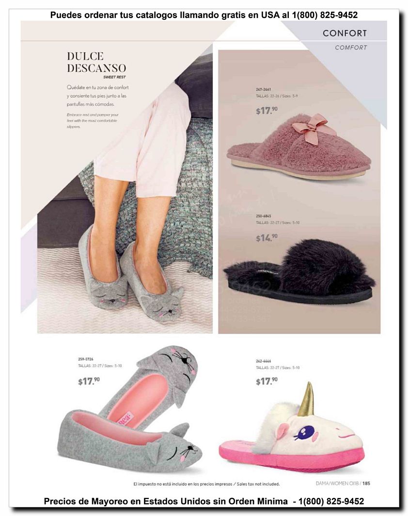 Llamanos al 1(800) 825-9452<br>Catalogos USA<br>(185 of 187)