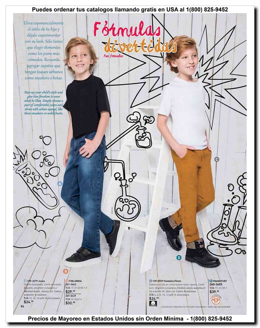 Llamanos al 1(800) 825-9452<br>Catalogos USA<br>(2 of 26)