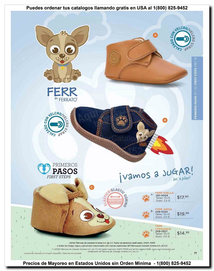 Llamanos al 1(800) 825-9452<br>Catalogos USA<br>(25 of 26)