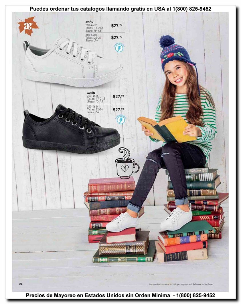 Llamanos al 1(800) 825-9452<br>Catalogos USA<br>(24 of 52)