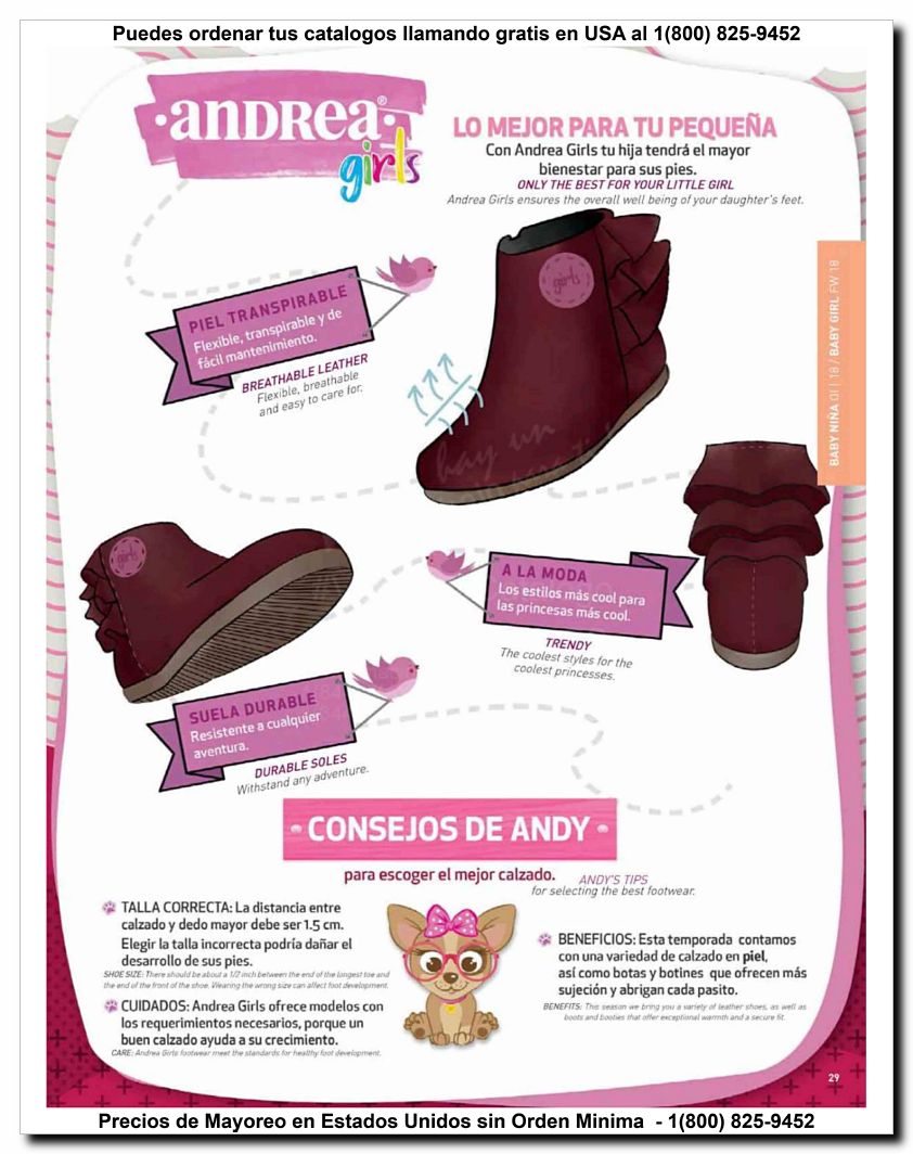 Llamanos al 1(800) 825-9452<br>Catalogos USA<br>(29 of 52)