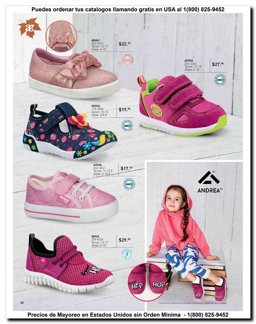 Llamanos al 1(800) 825-9452<br>Catalogos USA<br>(40 of 52)
